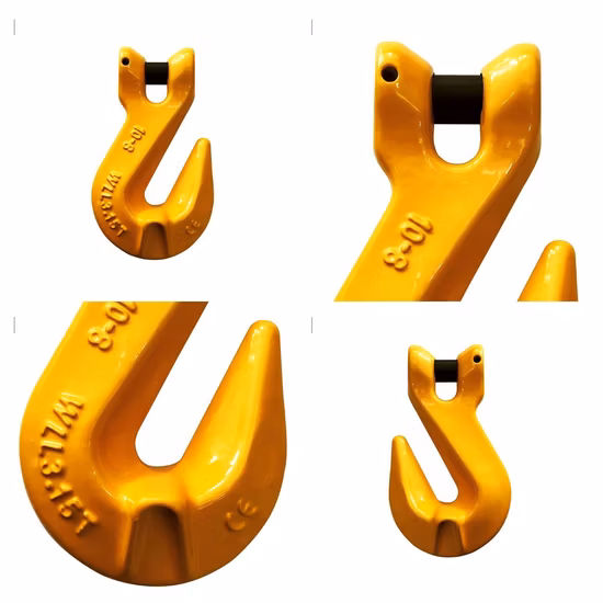 G80 Forged Alloy Steel Rigging Hardware Clevis Grab Hook Grade 80