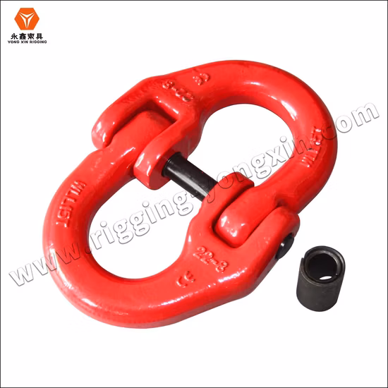Collegamento di collegamento Yongxin Rigging G80 per collegamento di sollevamento/blocco del martello