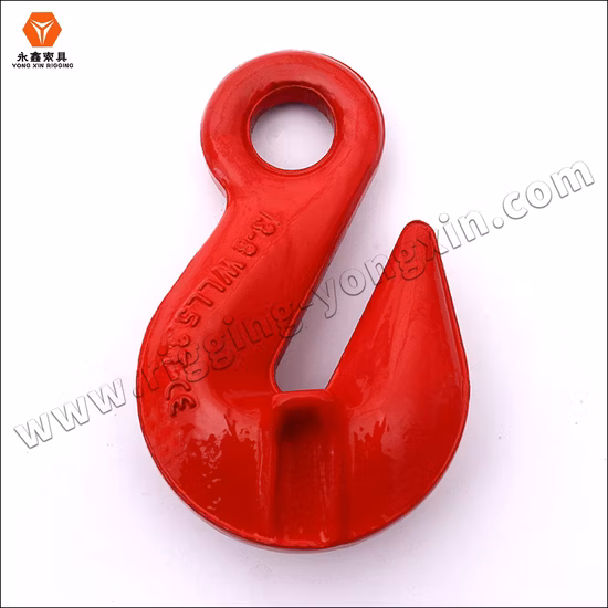 G80 Attrezzatura di alta qualità della catena in acciaio legato forgiato a goccia per accorciamento del gancio di sollevamento con ala